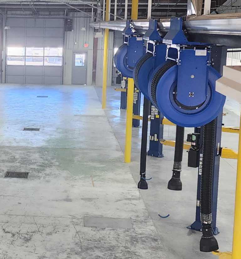 Vehicle Exhaust Hose Drops For Every Car Bay